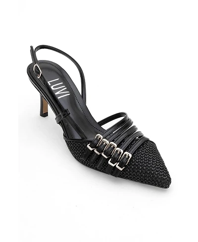 Prologue Shoes Zenith Slingback Pointed Toe Pump