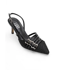 Prologue Shoes Zenith Slingback Pointed Toe Pump