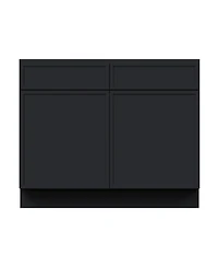 Boyel Living 42 Inch Wide Standard Base Cabinet, Ready to Assemble Kitchen Cabinet with Solid Wood Frame, Soft-Close Slides and Hinges