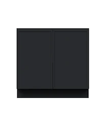 Boyel Living 36 Inc Wide Full Height Door Base Cabinet, Ready to Assemble Kitchen Cabinet with Solid Wood Frame, Soft-Close Slides and Hinges