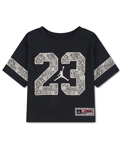 Jordan Girls' 7-16 Lace 23 Graphic Short-Sleeve T-Shirt
