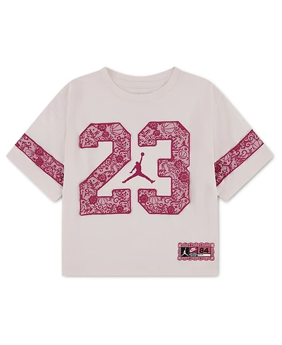 Jordan Girls' 7-16 Lace 23 Graphic Short-Sleeve T-Shirt