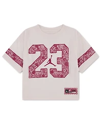 Jordan Girls' 7-16 Lace 23 Graphic Short-Sleeve T-Shirt