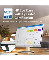 Hp Series Monitor Display Flicker-Free, Ideal for Home and Business