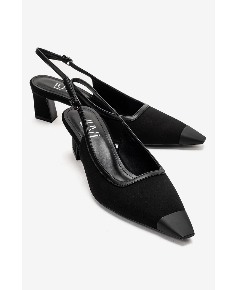 Prologue Shoes women's Hilda Block Heel Pump