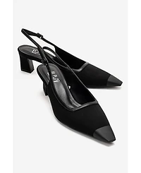 Prologue Shoes women's Hilda Block Heel Pump
