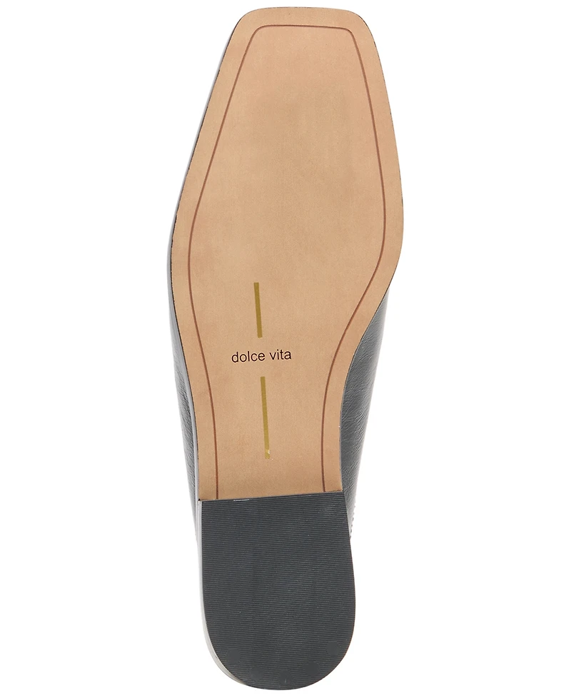 Dolce Vita Women's Bowey Buckle Flat Slip-On Loafers