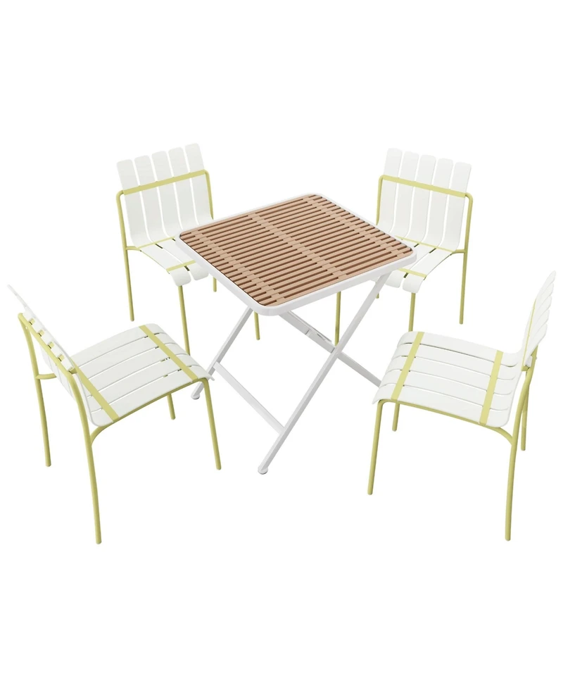 Mondawe 5-Piece Outdoor Dining Set