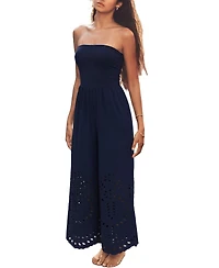 Cupshe Women's V-Neck Zipper Closure Jumpsuit