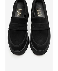 Prologue Shoes Women's Santia Chunky Platform Loafer