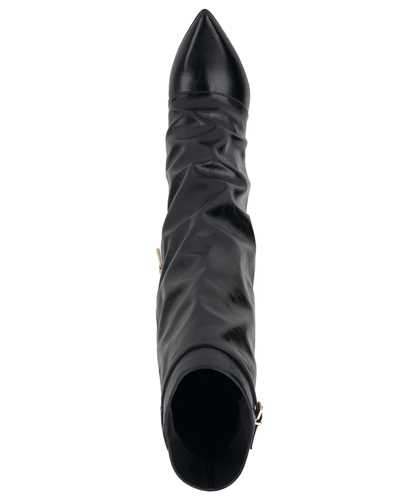 Jessica Simpson Women's Paeril Buckle Slouch Stiletto Boots