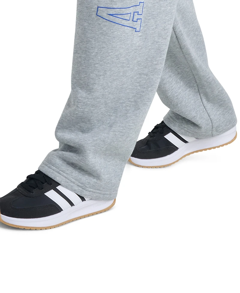adidas Boys' 8-20 Elastic Waistband Heather Pant