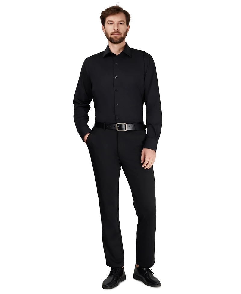 Alfani Men's Long-Sleeve Solid Dress Shirt, Macy's Exclusive