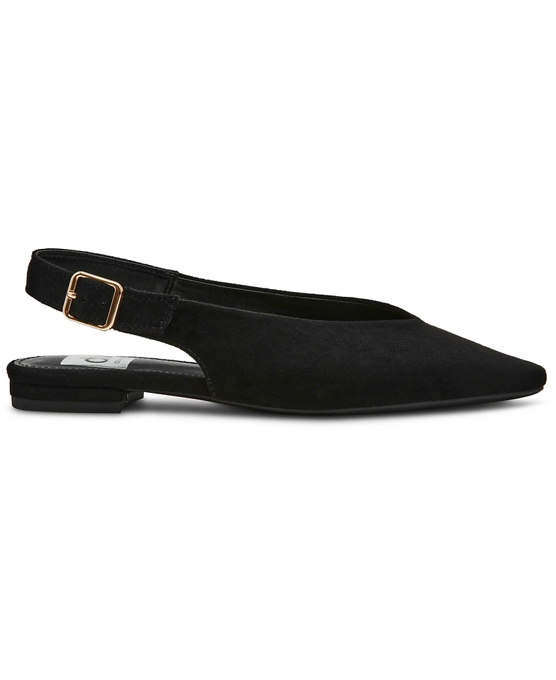 Dv Dolce Vita Women's Renada Snip Toe Slingback Flats