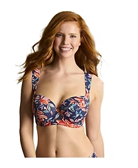 Panache Lingerie Women's Liliflora Bette Underwire Padded Balcony Swim Bra