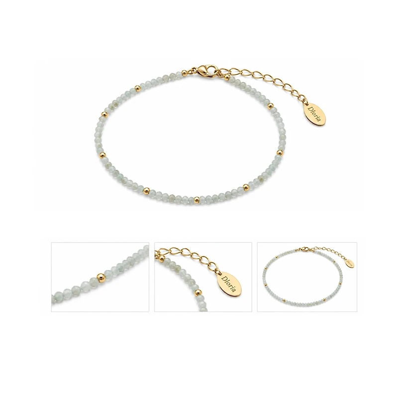 Dloria Sea Mist Beaded Bracelet