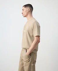 Mango Men's Cotton Printed T-Shirt