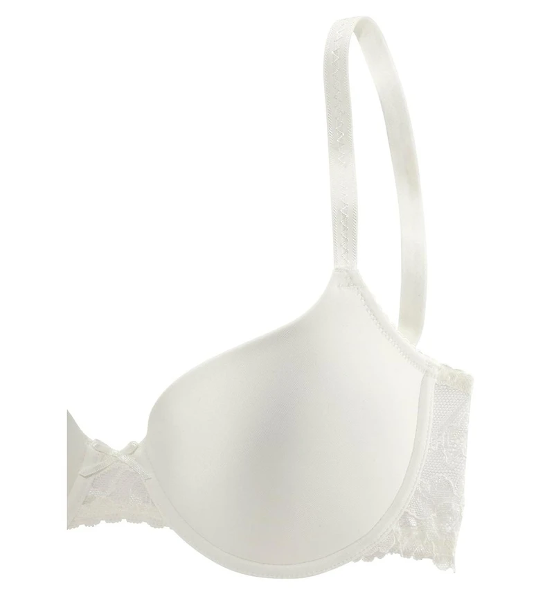 Lascana Women's Lace Detail T-Shirt Bra