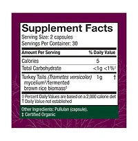Host Defense Turkey Tail Capsules