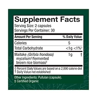 Host Defense Maitake Capsules - Immune & Cellular Health Support Supplement - Dietary Herbal Supplement with Maitake Mushroom & Mushroom Mycelium