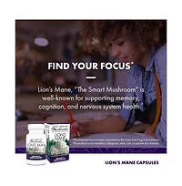 Host Defense Mushrooms Lion's Mane - Brain Health Support Supplement