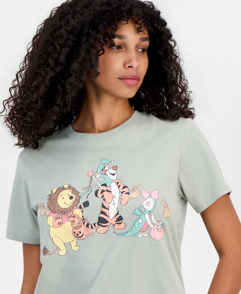 Disney Juniors' Pooh Friends Costume Crewneck Tee