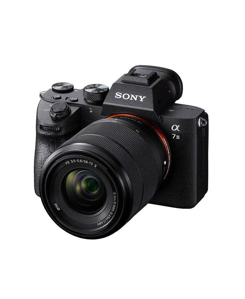 Sony Alpha a7 Iii 24MP 4K Ultra Hd Mirrorless Camera with Fe 28-70mm f/3.5-5.6 Oss Ii Lens