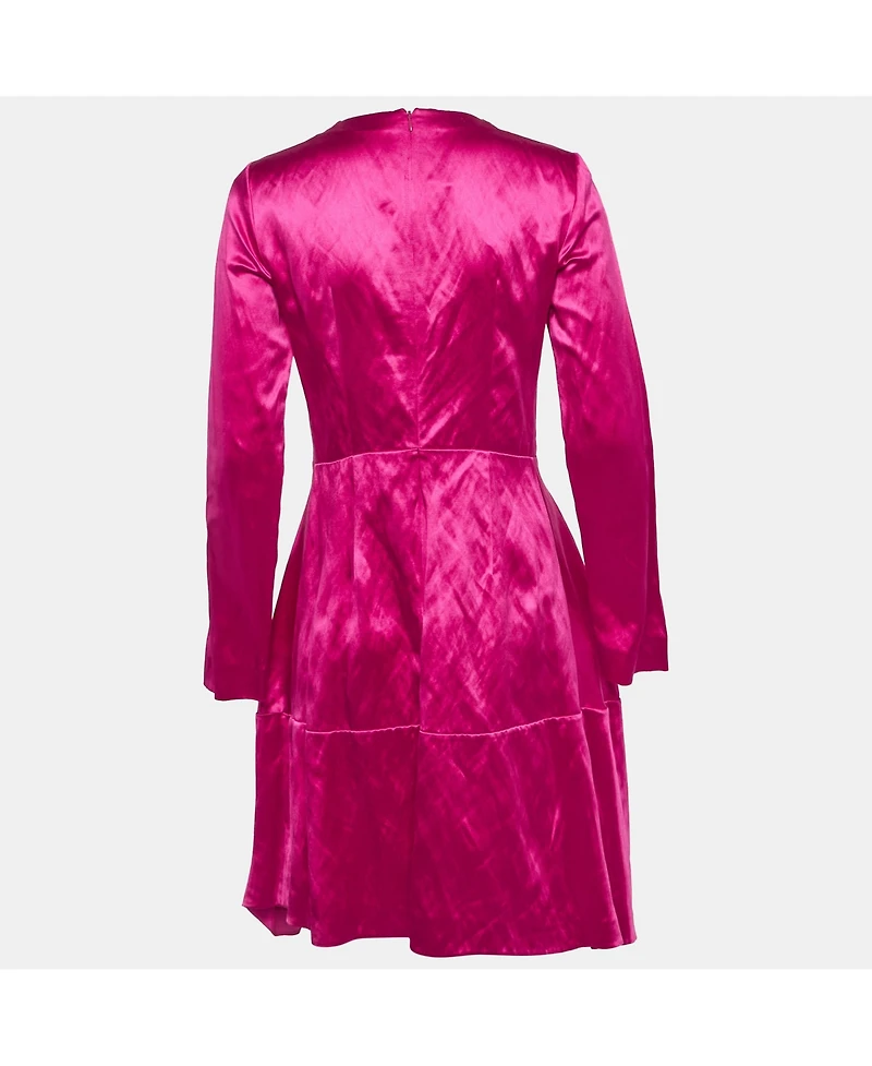 Pre-Owned Marni Women's Satin Flared Mini Dress