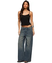 Edikted Women's Donia Cutout Beaded String Tank Top