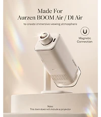 Aurzen Aurora Beam Lens for Projector, 5X Bigger Image and Wide Angle, Star Projector Accessory, Magnetic Snap-On Design, for Immersive Viewing
