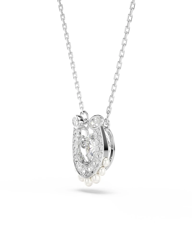 Swarovski Rhodium-Plated Symbolica Pendant Necklace