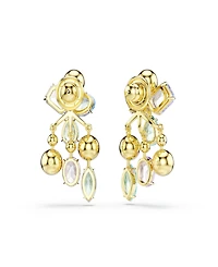 Swarovski Gold-Tone Plated Gema Jacket Earrings