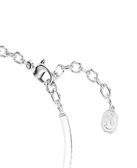 Swarovski Rhodium-Plated Symbolica Bangle Bracelet