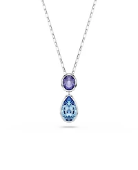 Swarovski Rhodium-Plated Chroma Pendant Necklace