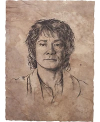 Weta Workshop - The Hobbit Trilogy - Bilbo Portrait Art Print