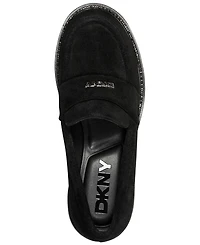Dkny Civelli Heeled Round Toe Slip-on Loafers