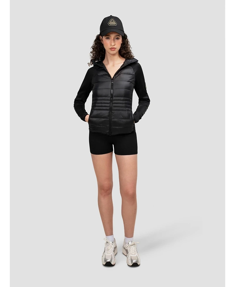 JACK1T Women's Calypso Hybrid Hooded Jacket