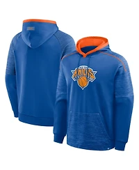 Fanatics Men's Blue New York Knicks Pick Roll Defender Pullover Hoodie