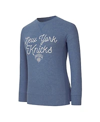 Concepts Sport Women's Royal New York Knicks Rigor Long Sleeve Jersey T-Shirt