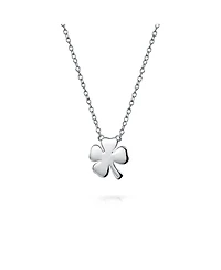 Bling Jewelry Celtic Shamrock Good Luck Charm Clover Pendant Necklace Sterling Silver
