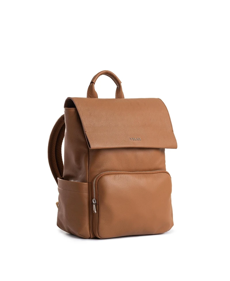 Velez Zermatt Contemporary Leather Backpack