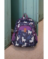 Deux par Deux Little Girl Unicorn Lightweight Spacious Backpack