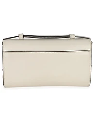 Pre-Owned Gucci Cream Smooth Calfskin Mini Zumi Chain Shoulder Bag