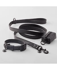 Pet Passion Rein The Saddle Stitch Faux Leather Collar