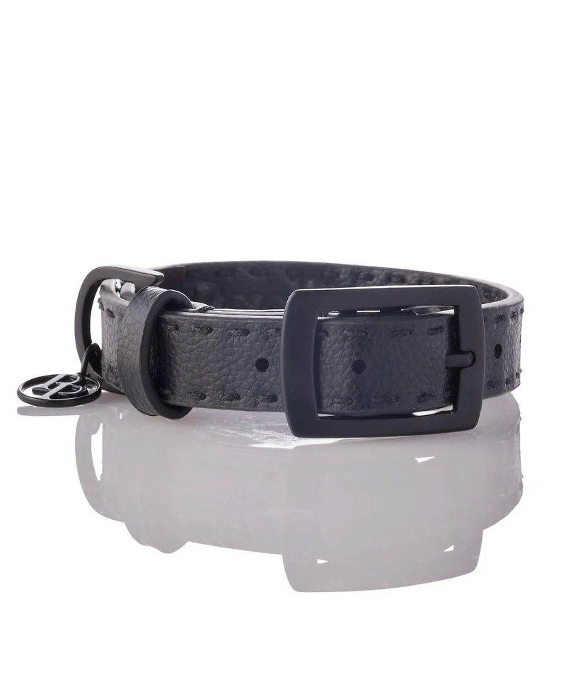 Pet Passion Rein The Saddle Stitch Faux Leather Collar