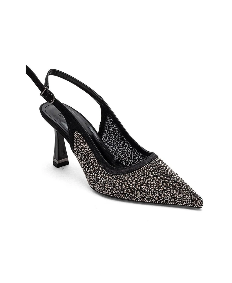 Prologue Shoes Women's Frea Slingback Stiletto Pump