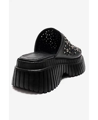 Forever & Always Shoes Harlow Leather Platform Sandal