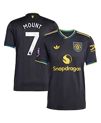 Adidas Men's Mason Mount Black Manchester United 2025/26 Third Authentic Player Jersey