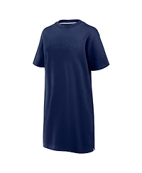 Fanatics Women's Navy Atlanta Braves Elements Cotton Dress