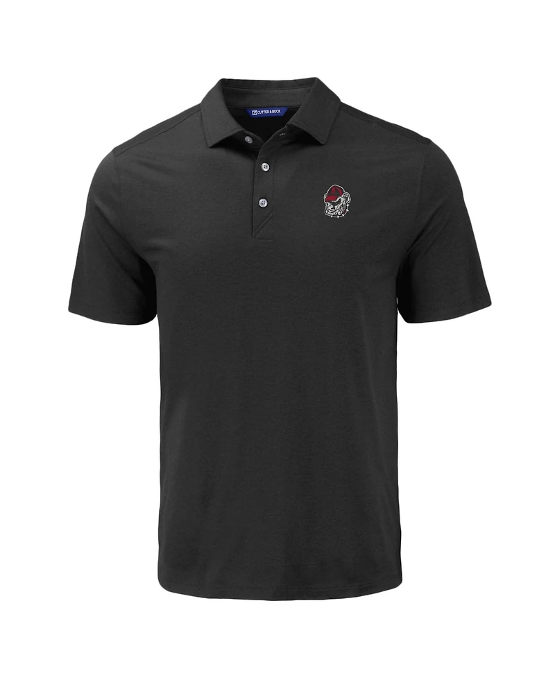 Cutter & Buck Men's Black Georgia Bulldogs Coastline Epic Comfort Eco Polo Shirt